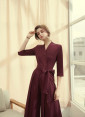 High Waist Wide Leg Straight Figure Flattering Jumpsuit