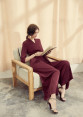 High Waist Wide Leg Straight Figure Flattering Jumpsuit