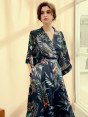 V Neck High Waist Wide Leg Jumpsuit
